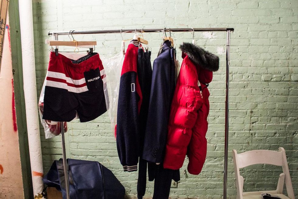 Backstage at Nautica Fall '17