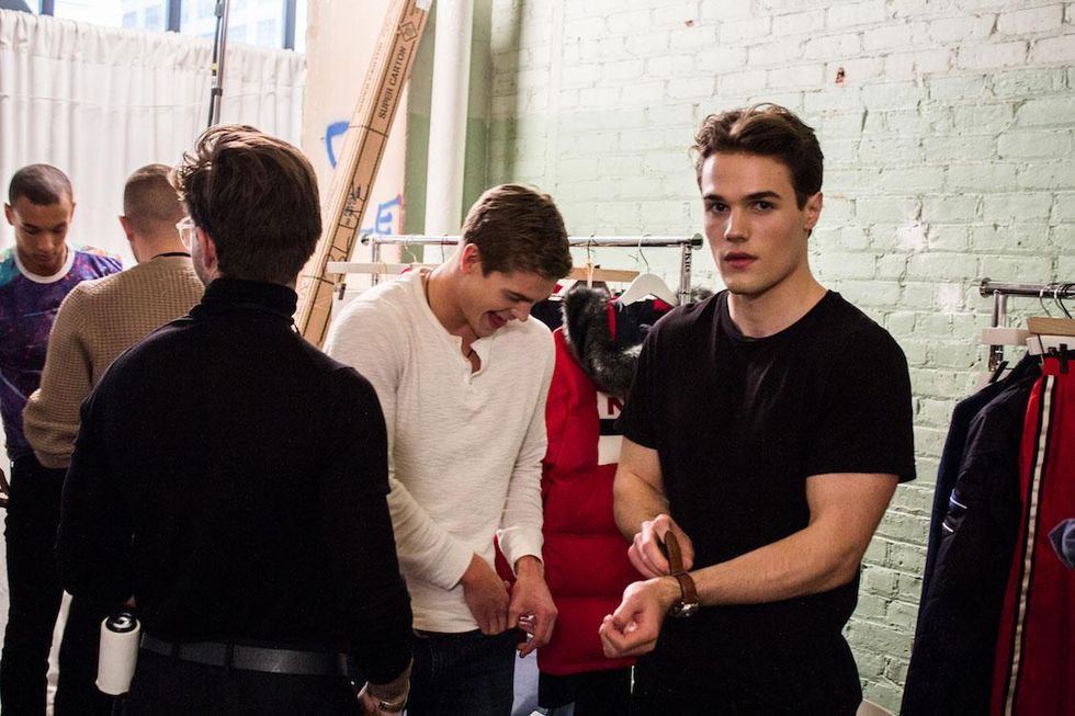 Backstage at Nautica Fall '17