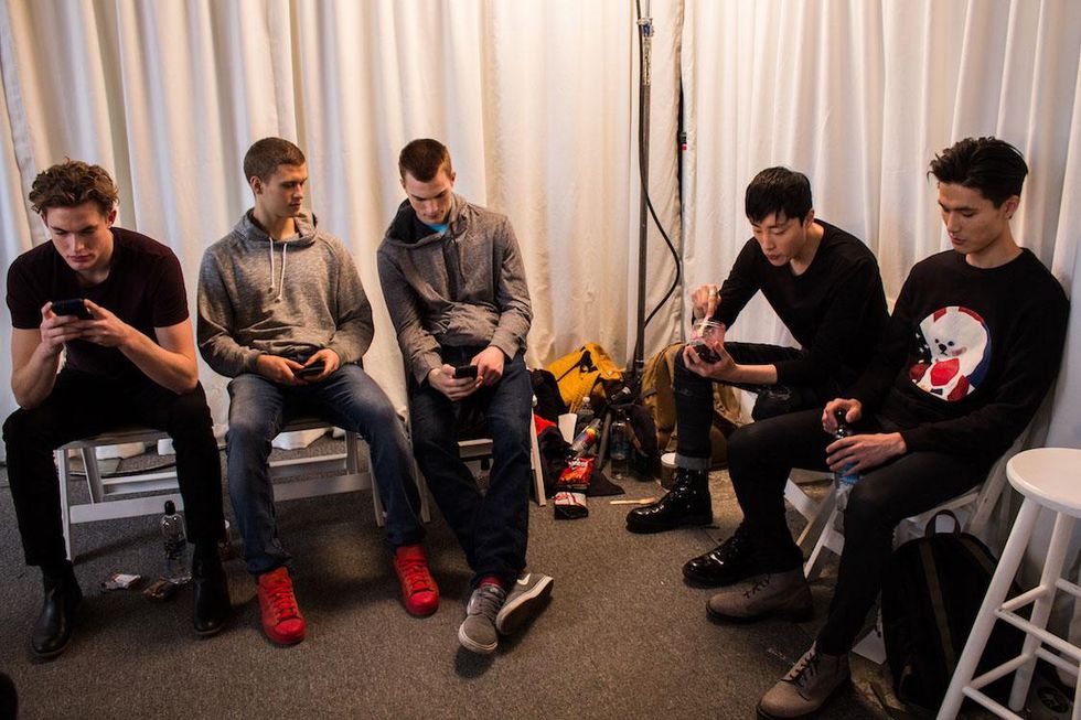 Backstage at Nautica Fall '17