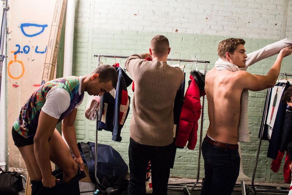 Backstage at Nautica Fall '17