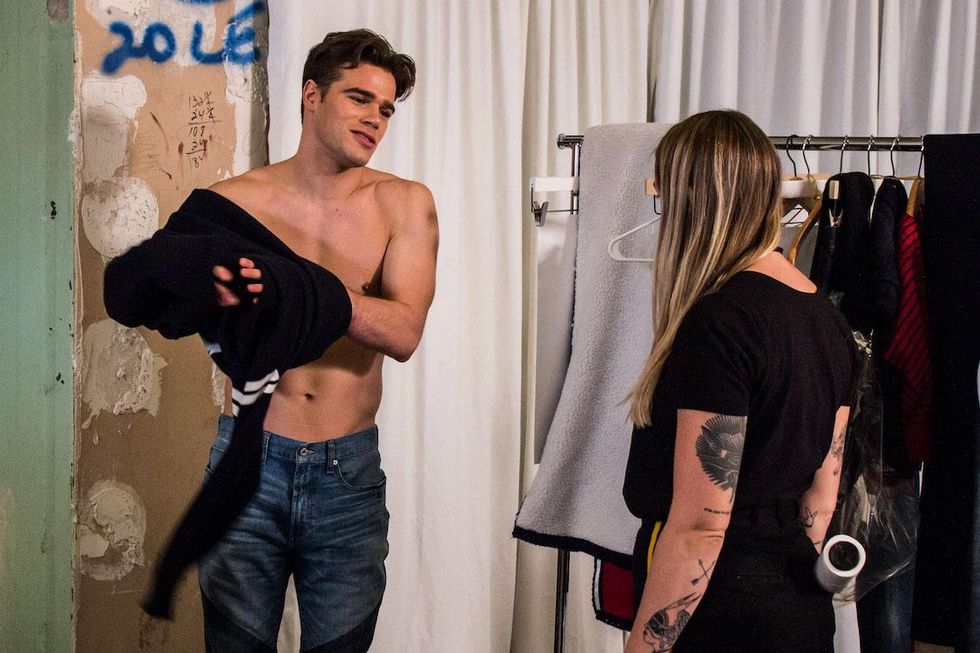 Backstage at Nautica Fall '17