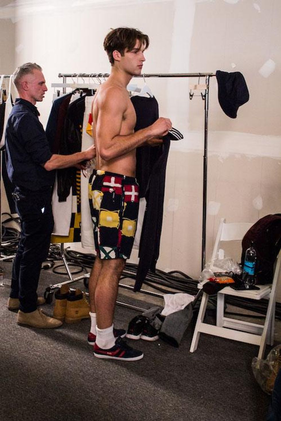 Backstage at Nautica Fall '17