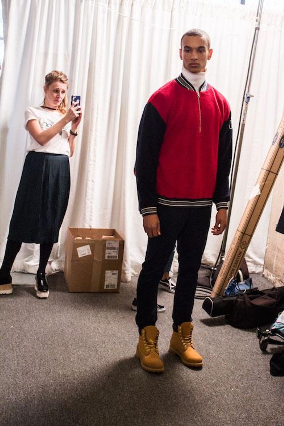 Backstage at Nautica Fall '17