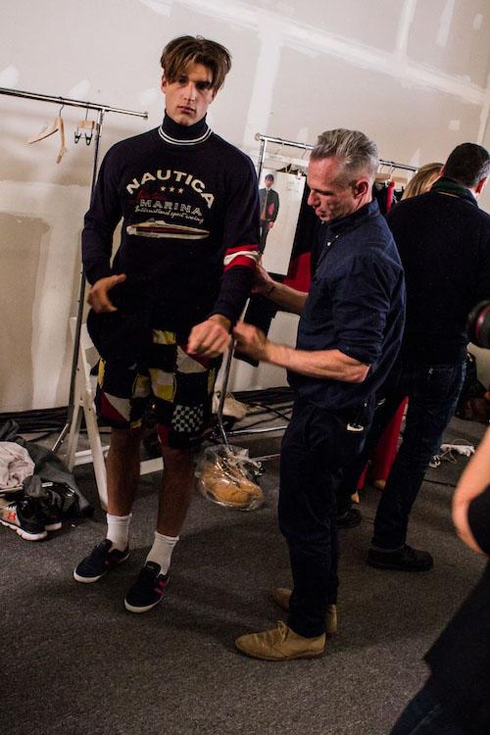 Backstage at Nautica Fall '17