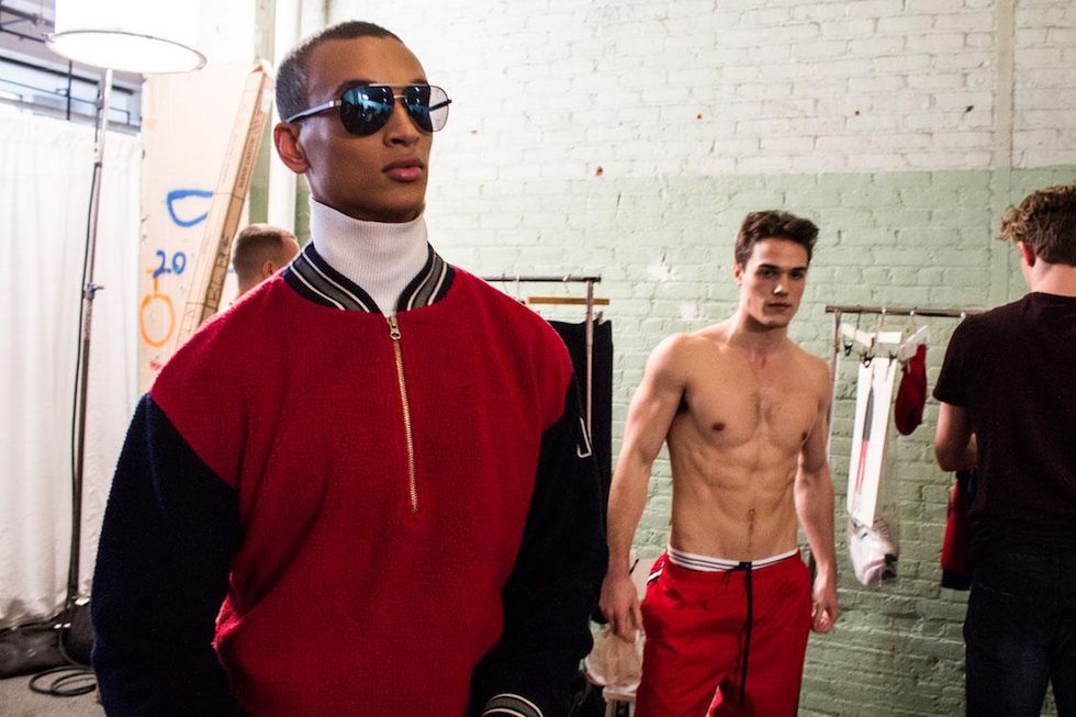 Backstage at Nautica Fall '17