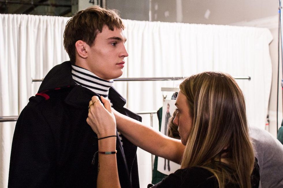 Backstage at Nautica Fall '17