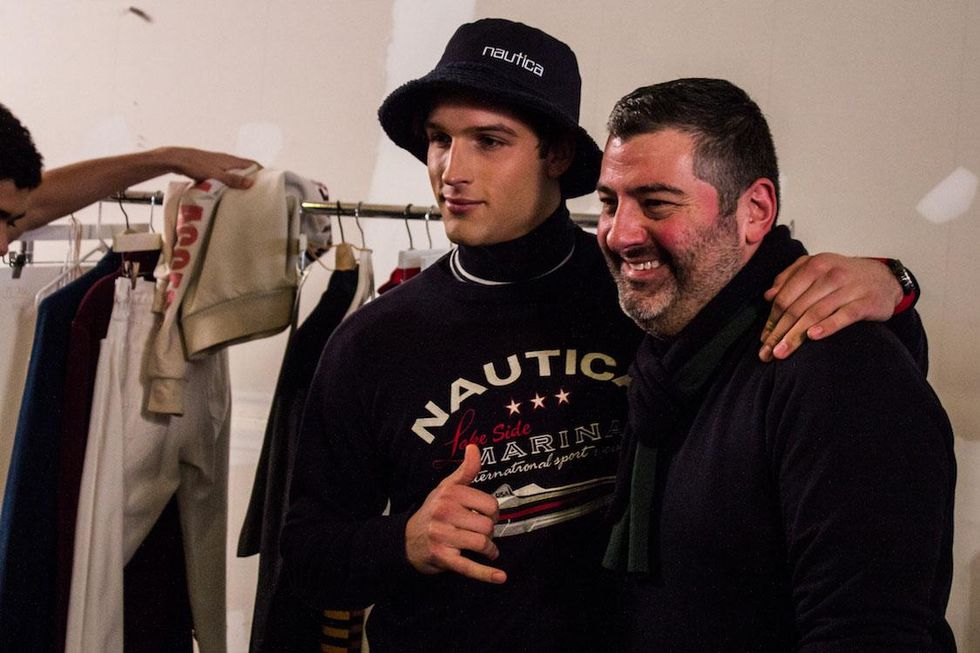 Backstage at Nautica Fall '17
