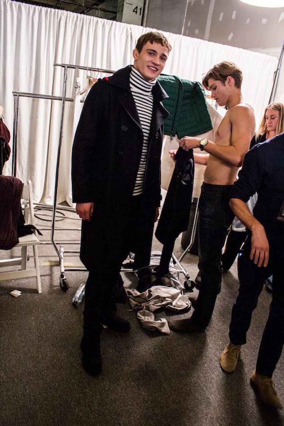 Backstage at Nautica Fall '17