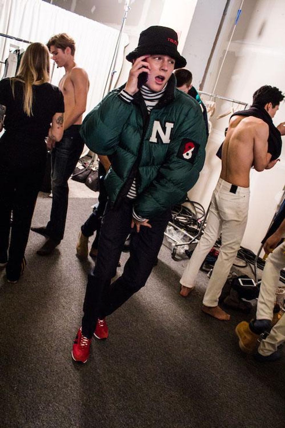 Backstage at Nautica Fall '17