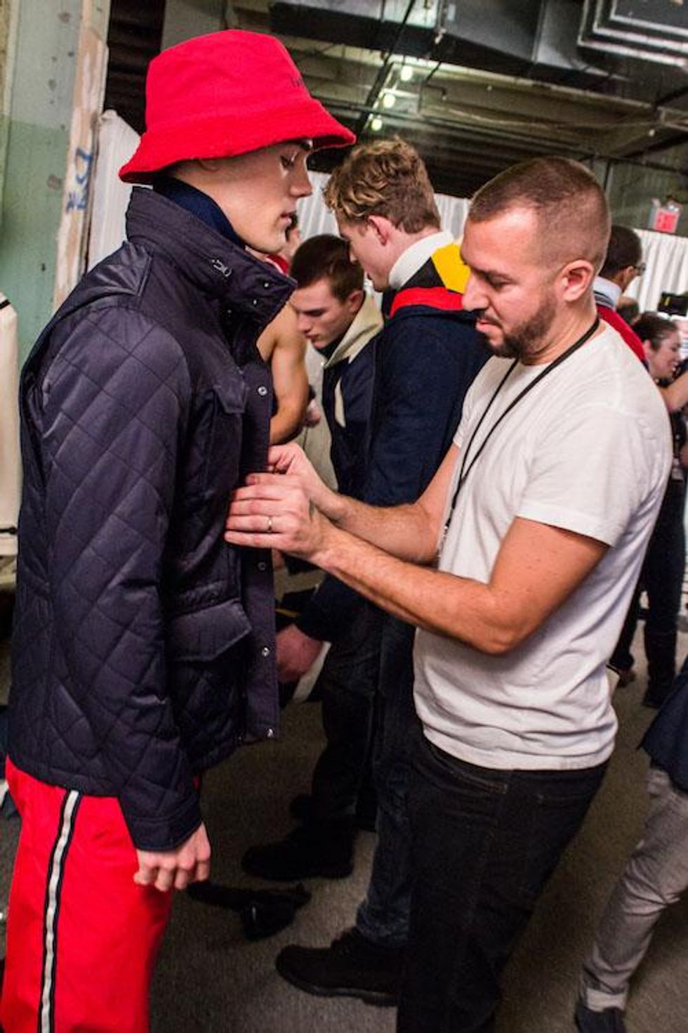 Backstage at Nautica Fall '17