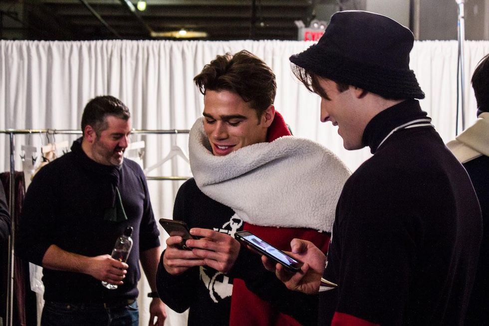 Backstage at Nautica Fall '17