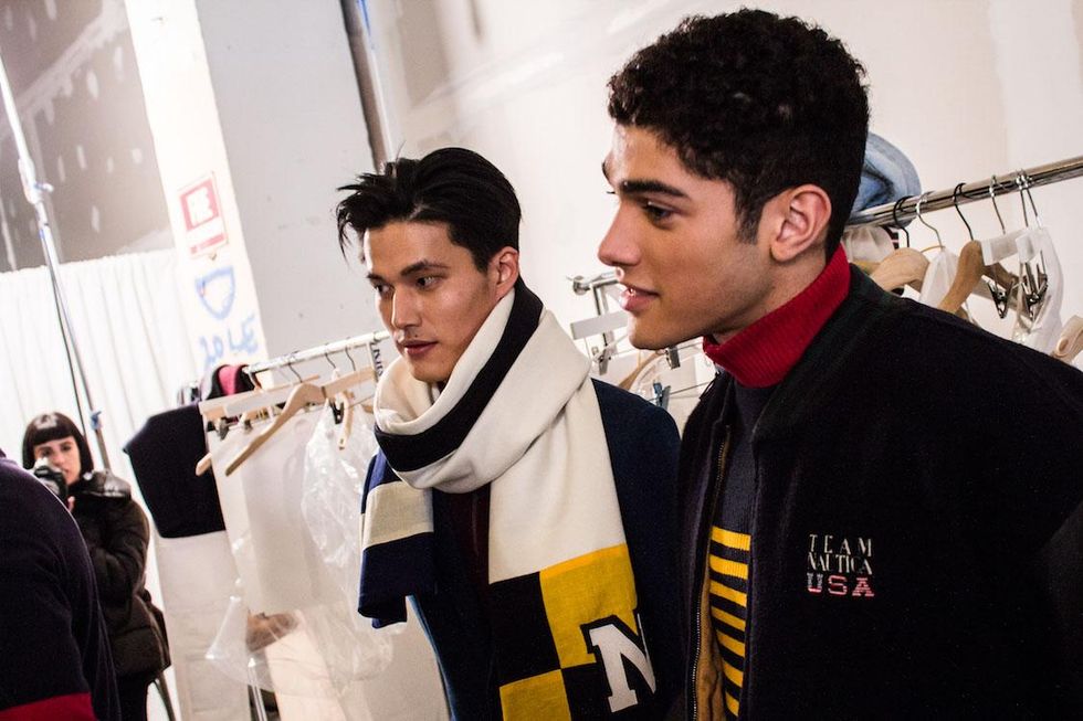 Backstage at Nautica Fall '17