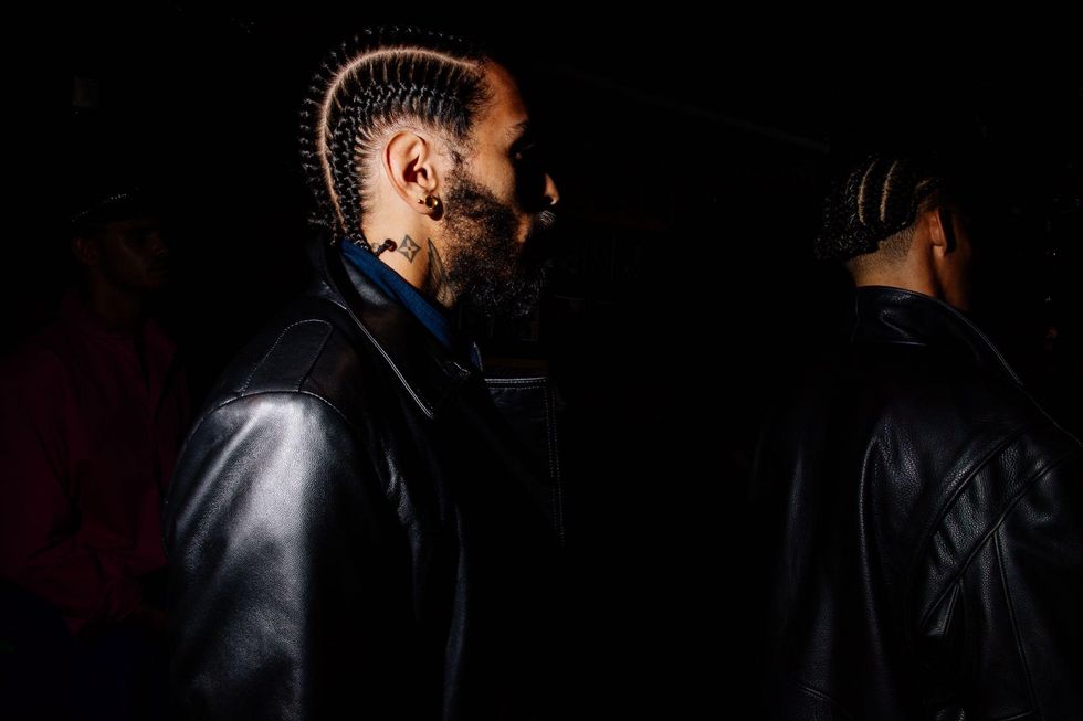 Backstage at Willy Chavarria Spring '18