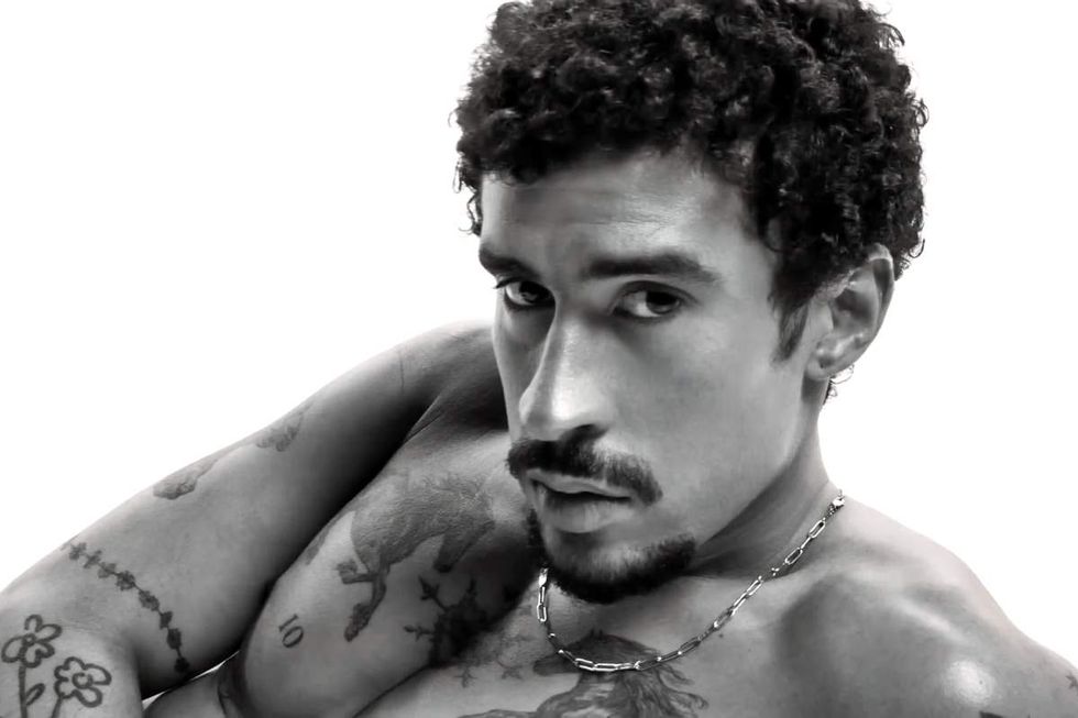 Bad Bunny in Calvin Klein campaign