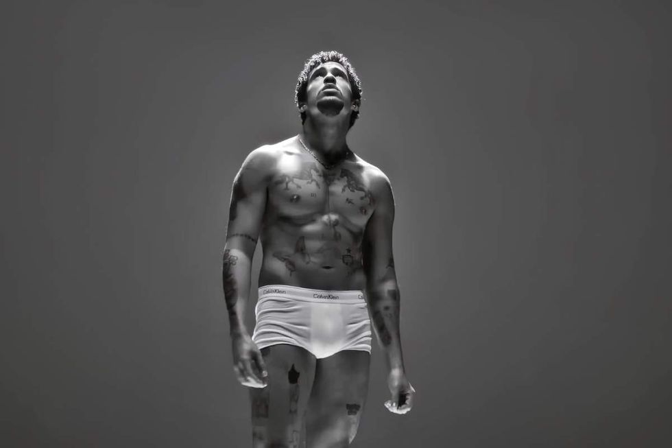 Bad Bunny in Calvin Klein campaign