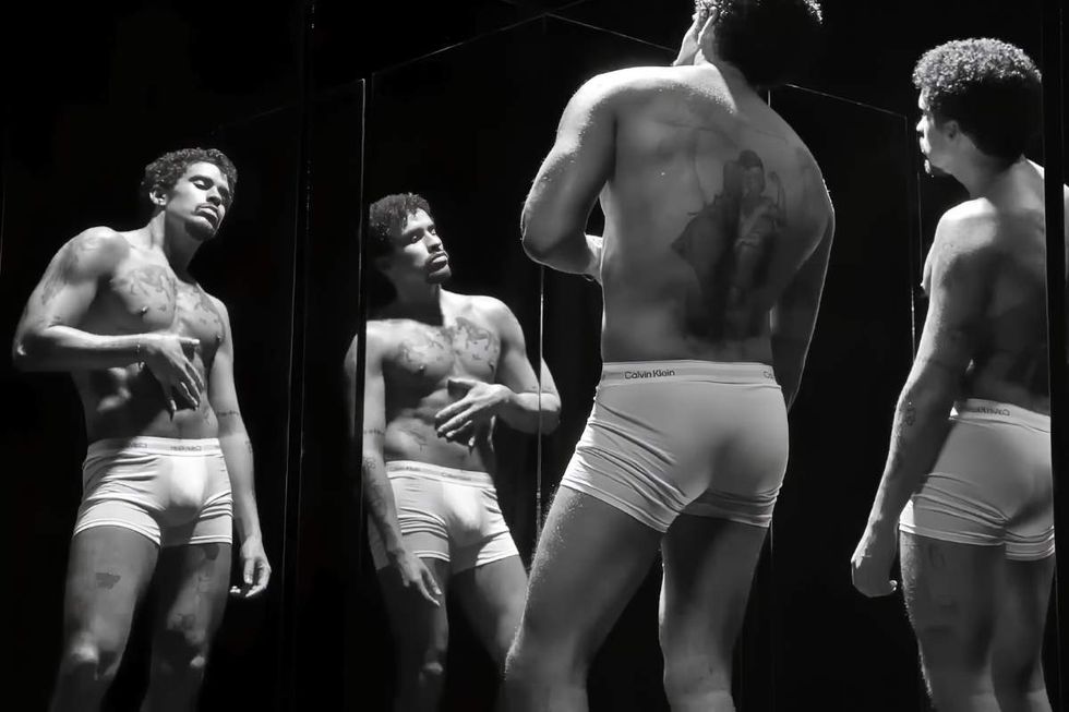 Bad Bunny in Calvin Klein campaign