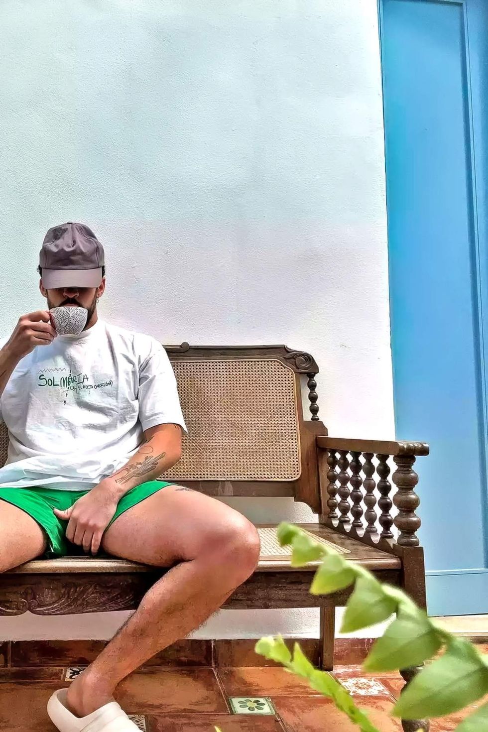 Bad Bunny in photo shared on Instagram