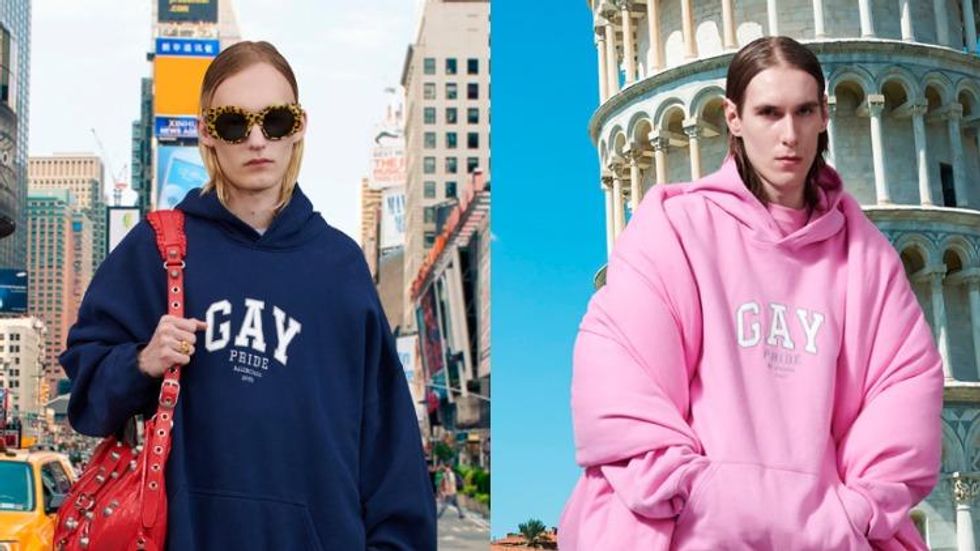 Balenciaga Pride photos