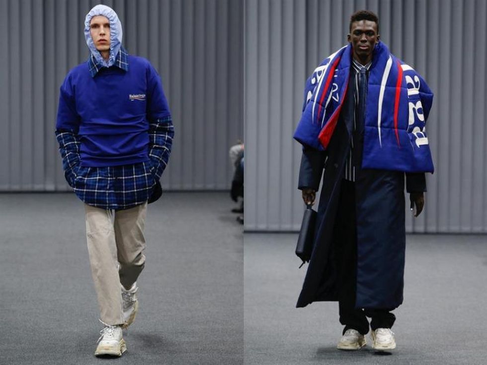 That Balenciaga Bernie Sanders Logo Was Not, In Fact, Inspired by