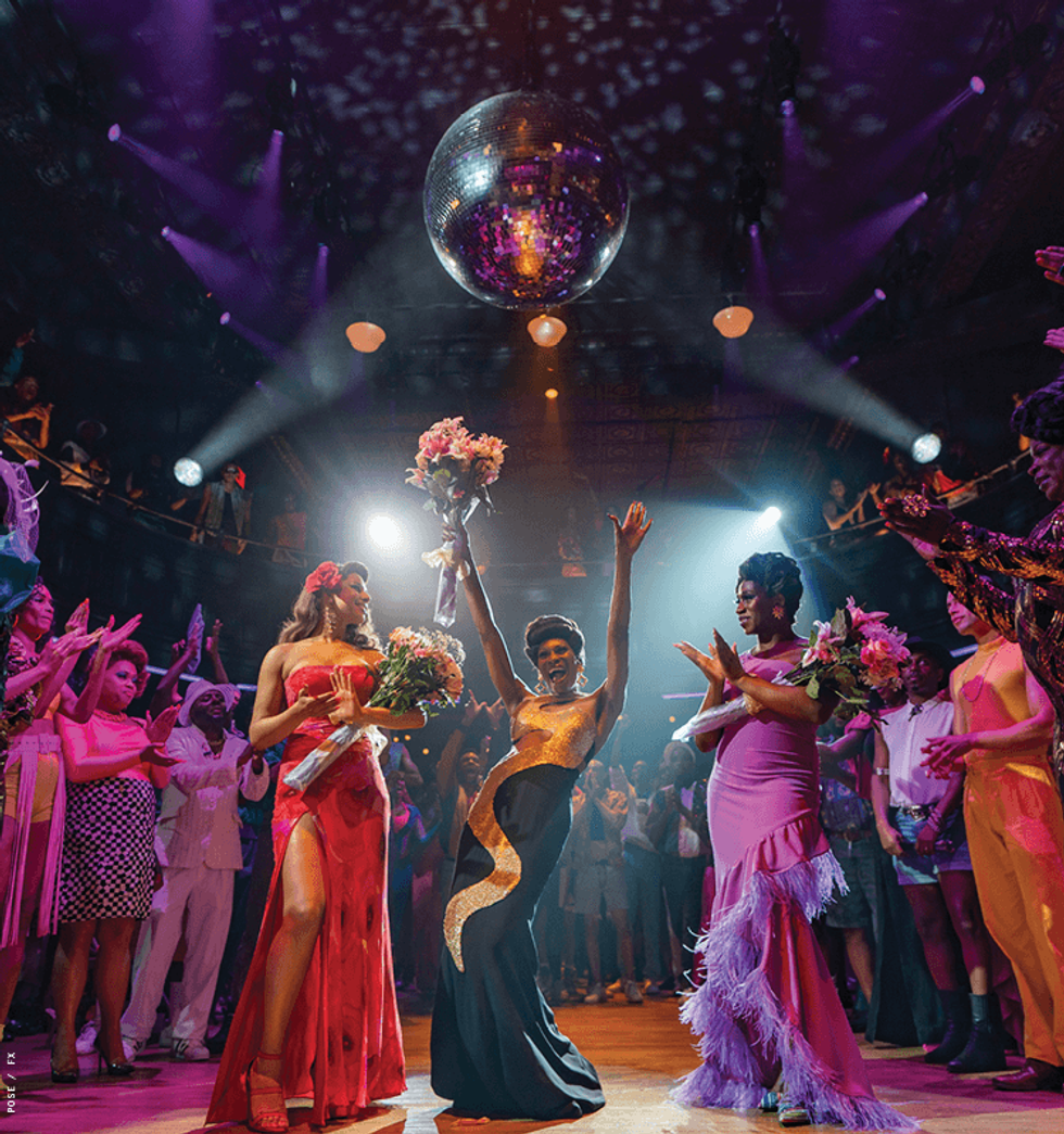 Ballroom scene in 'Pose'