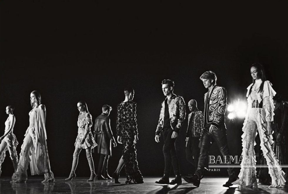 Balmain Fall/Winter 2016 Campaign by Steven Klein