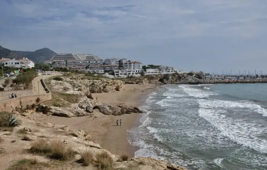 Balmins Beach, Sitges, Spain