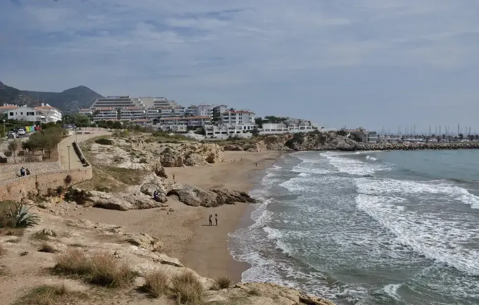Balmins Beach, Sitges, Spain