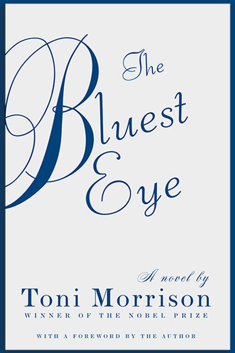 banned book cover The Bluest Eye by Toni Morrison