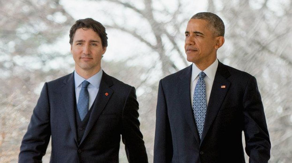 Barack Obama, Justin Trudeau