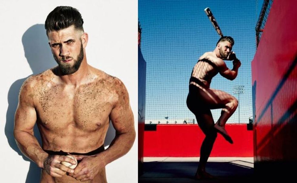 Baseball Star Bryce Harper