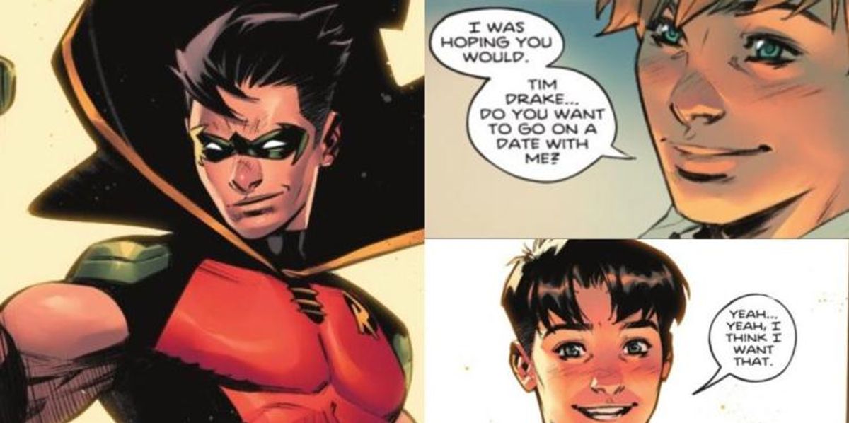 Robin Comes Out As Bisexual & Dates Guys in New Batman Comic