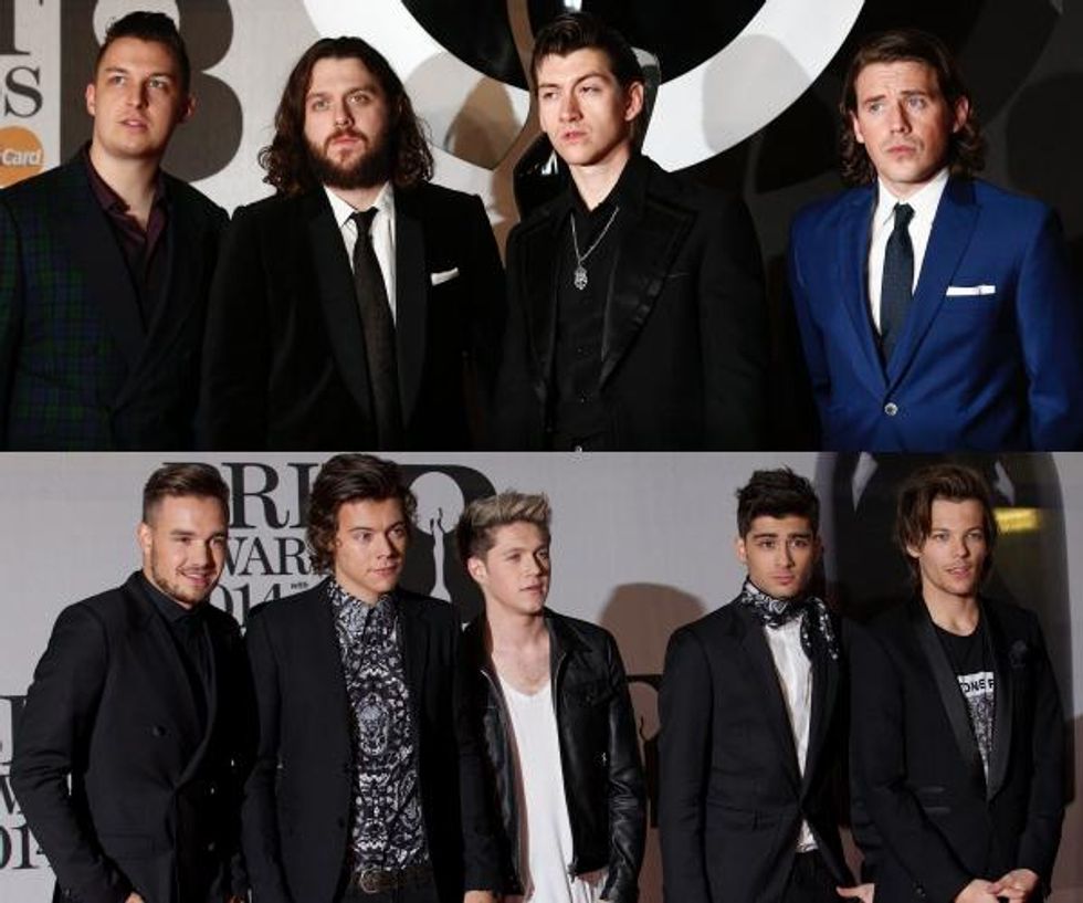 Battle of the Bands: Arctic Monkey vs. One Direction