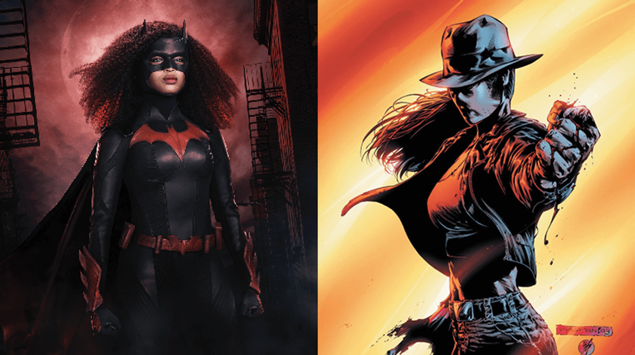 Batwoman and Renee Montoya