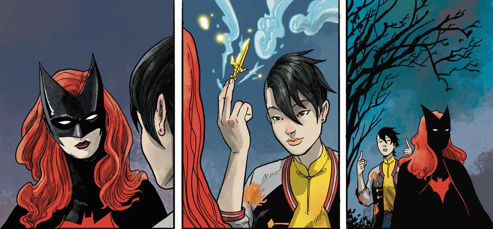 batwoman and Xanthe Zhou