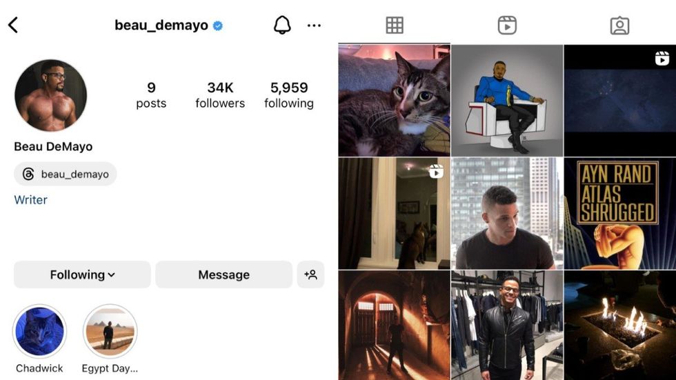 Beau DeMayo via Instagram - March 15 2024