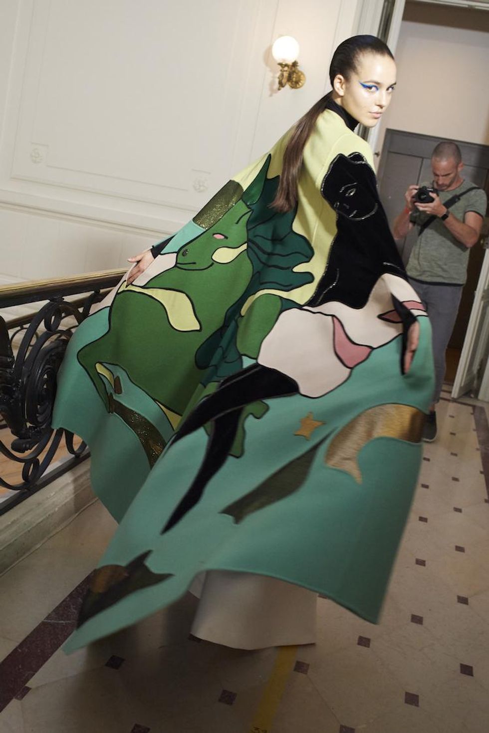 Behind-the-Scenes at Valentino's Couture Show