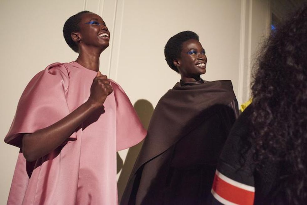 Behind-the-Scenes at Valentino's Couture Show