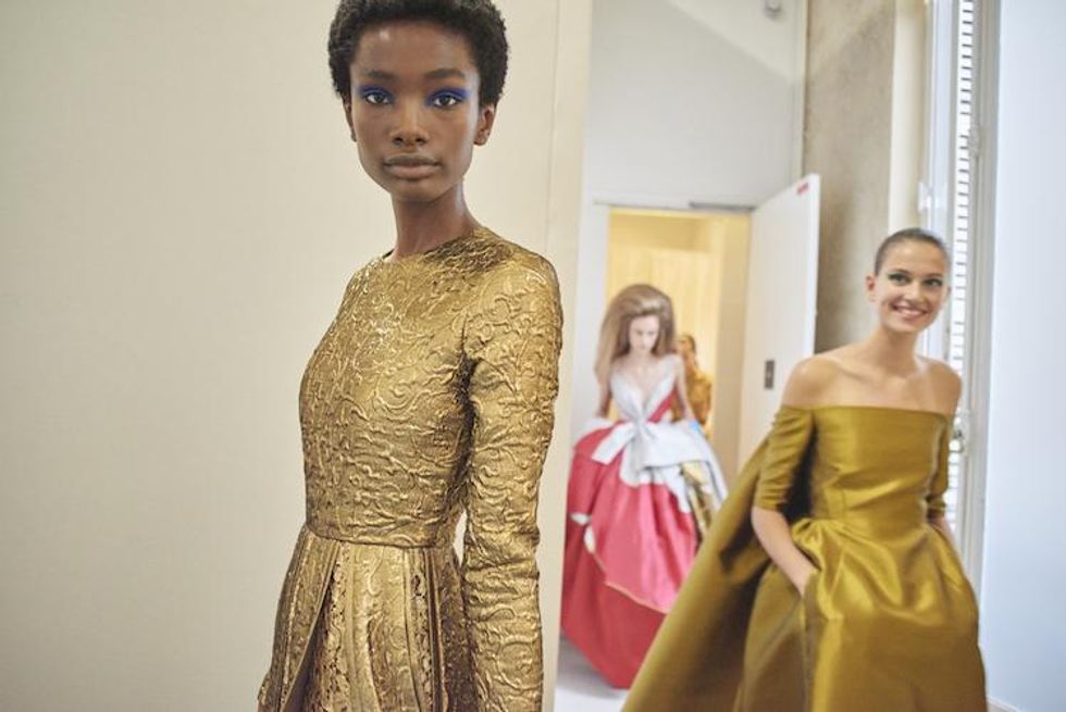 Behind-the-Scenes at Valentino's Couture Show
