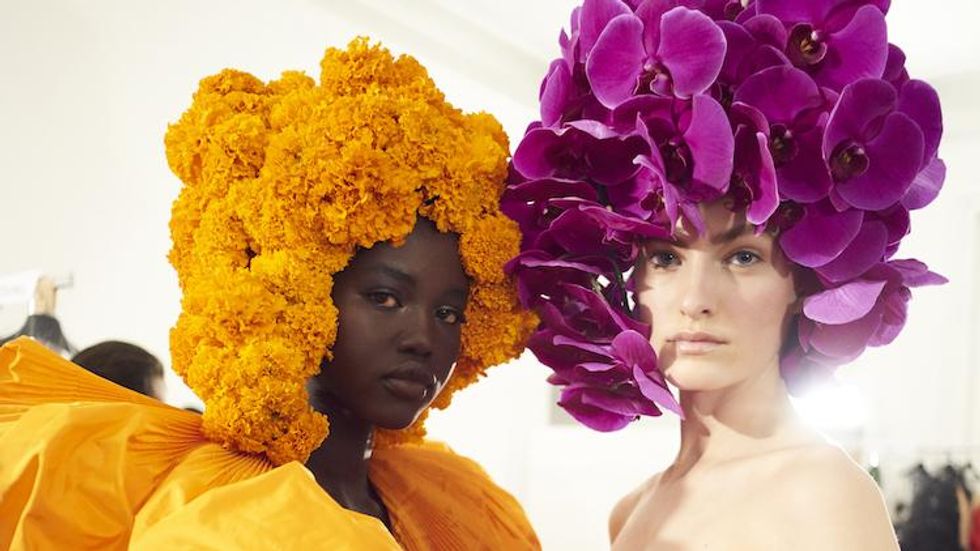 Behind-the-Scenes at Valentino's Couture Show