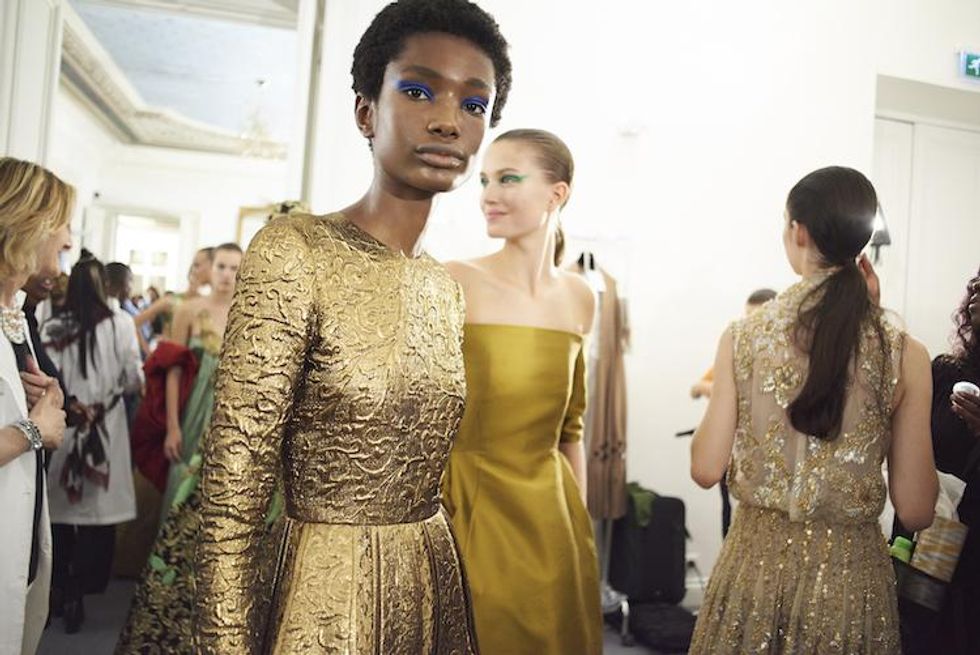 Behind-the-Scenes at Valentino's Couture Show