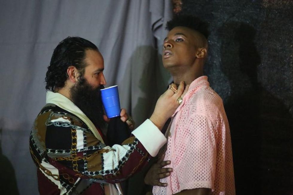 Behind-the-Scenes of Mister Wallace's New 'Whoremoan' Video