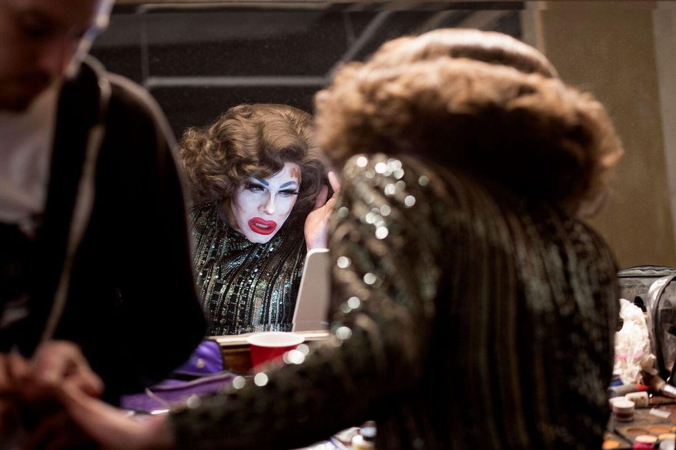 Behind the Scenes of Sharon Needles' 'Battle Axe' Video