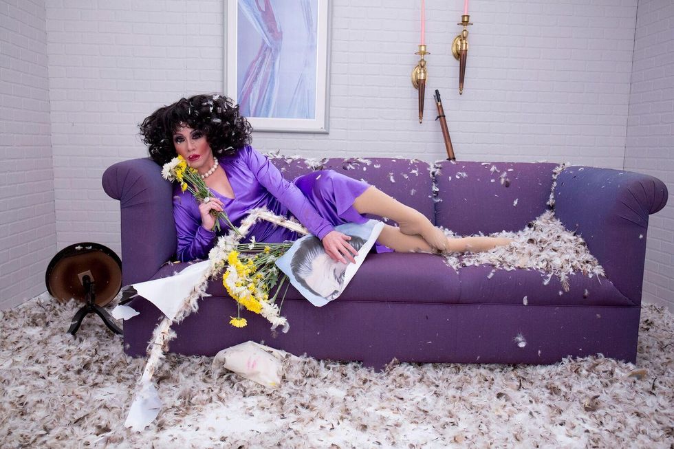 Behind the Scenes of Sharon Needles' 'Battle Axe' Video