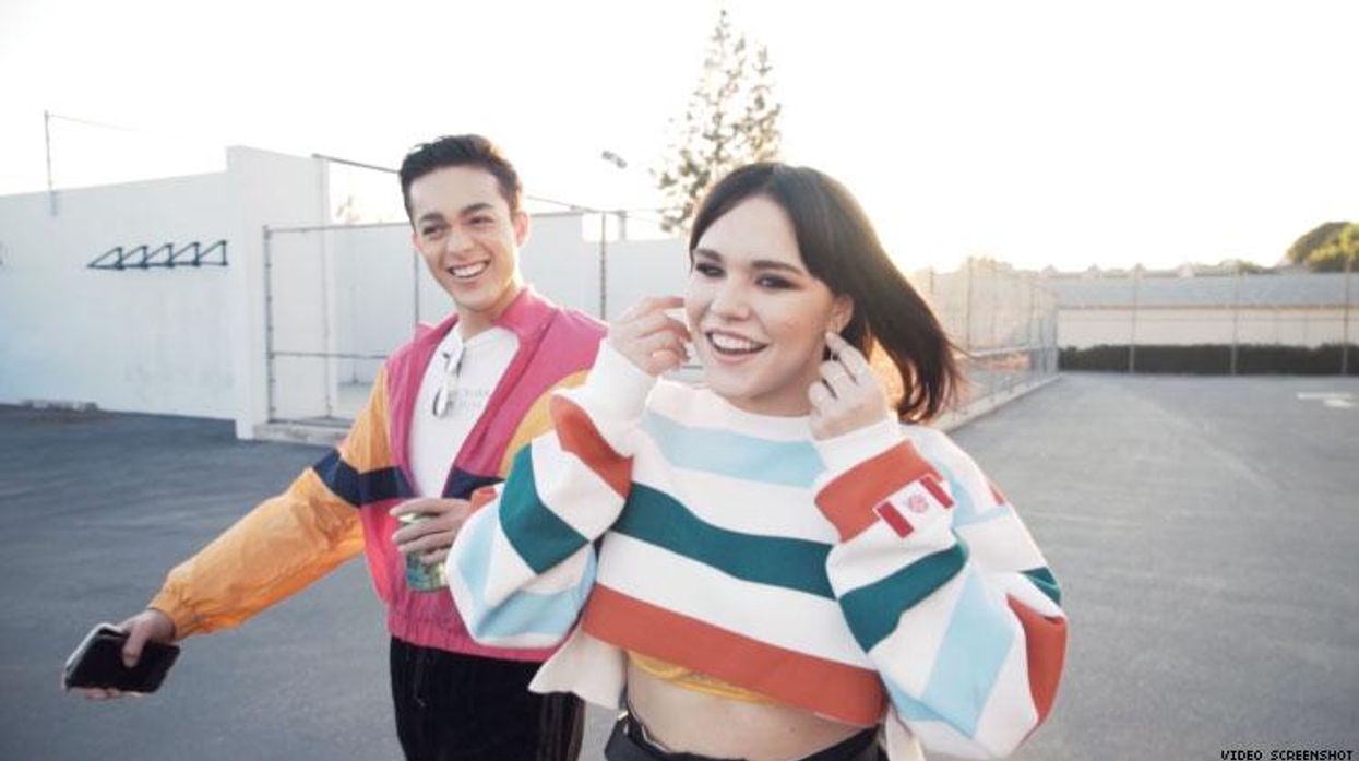 Behind the Scenes: UPSAHL Crushes On Her Gay BFF in ‘Other Team’ Video