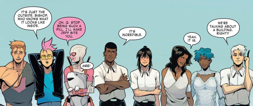 Being Distracted by Her Girlfriend