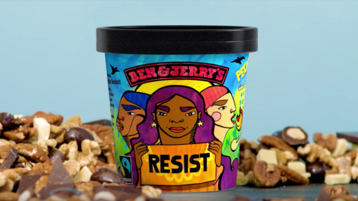 Ben & Jerry’s Just Released an Anti-Trump Ice Cream Flavor