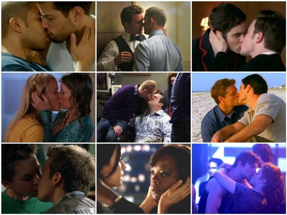 16 Unforgettable TV Kisses