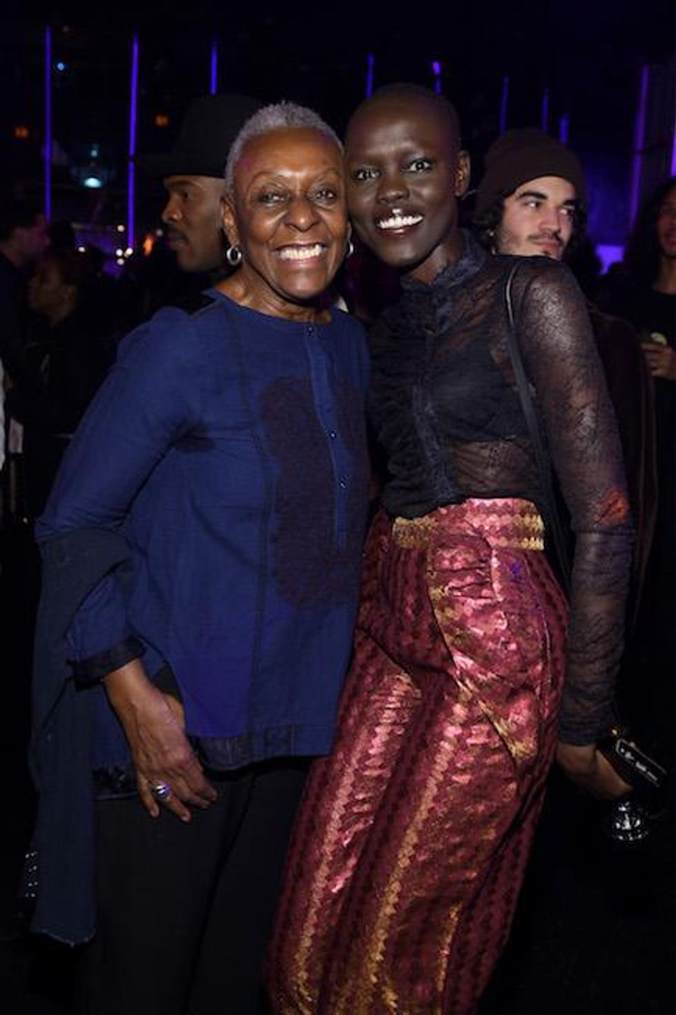 Bethann Hardison and Grace Bol