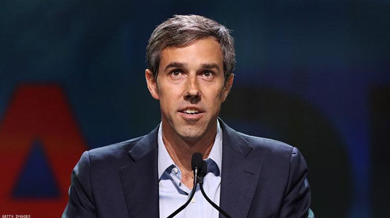 Beto O'Rourke celebrates Pride month by unveiling LGBTQ+ campaign policy promises.