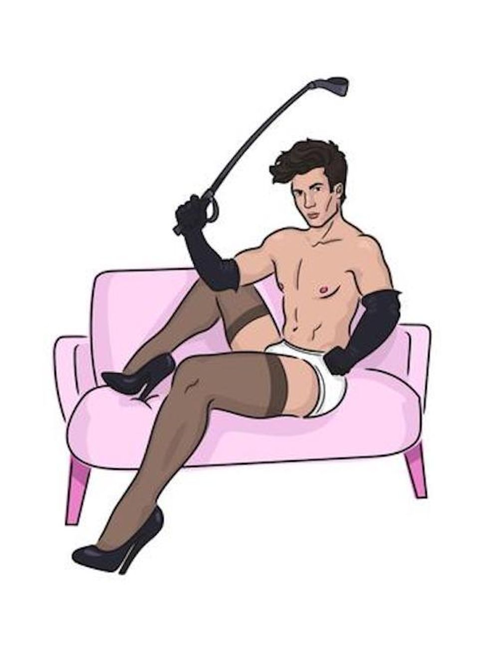 Bettie Page Boys Postcard Set